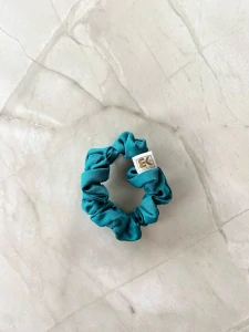 Hair scrunchie turquise MINI